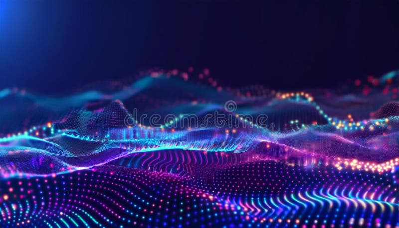 Big data technology Data science analysing artificial intelligence generative AI deep learning machine learning algorithm Neural royalty free illustration