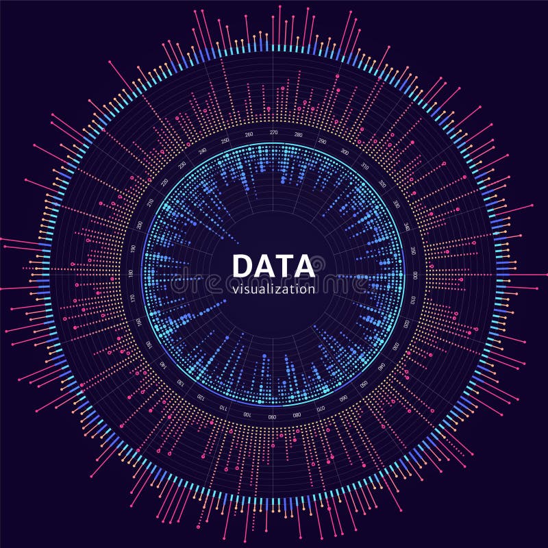 Data round. Радиальное текстура будущее. Complex representation of circle. Big data 3d Ctreatives.