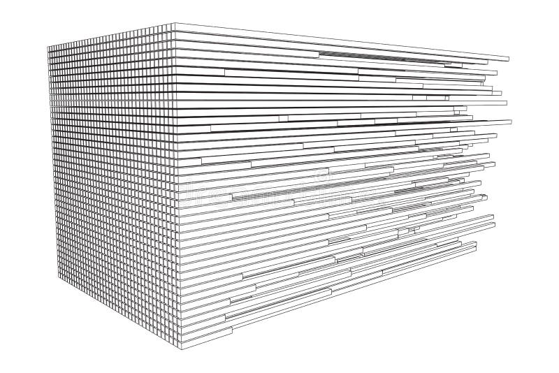 Big data visualization vector concept vector illustration