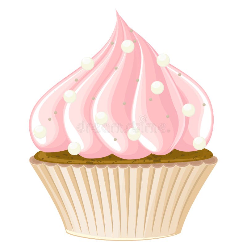 Big detailed cupcake