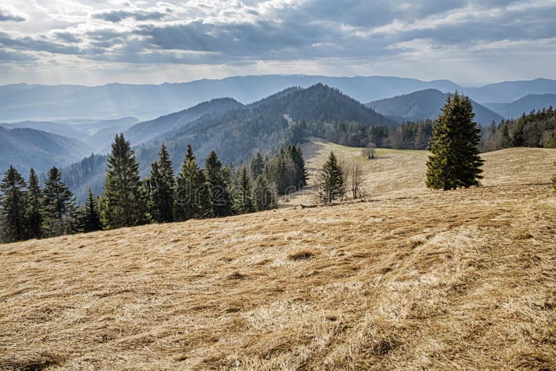 Scenérie pohoří Velká Fatra, Slovensko