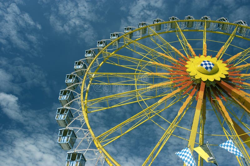 Big (Ferris) wheel at Oktoberfest in Munich