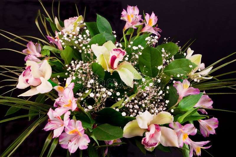 Big flower bouquet stock photo. Image of bouquet, white 25748482