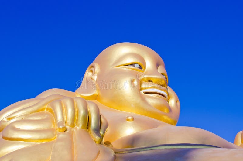 The Big Gold Bhuddha Statue in ChiangMai,TH. Stock Image Image of angel, belief 22876903