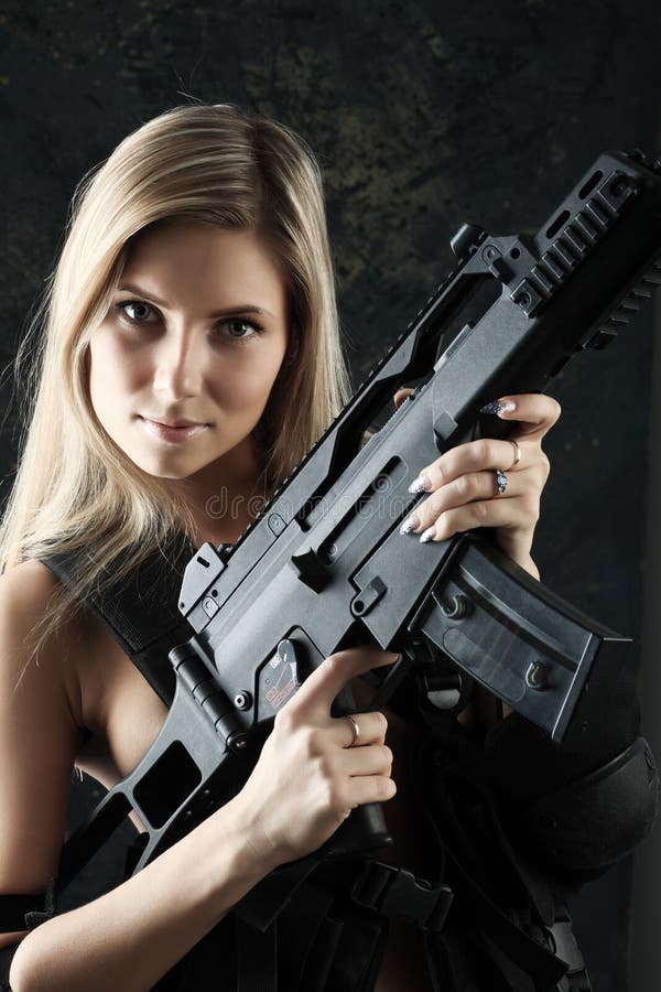 Big gun stock photo. Image of american, defence, smiling - 7955138
