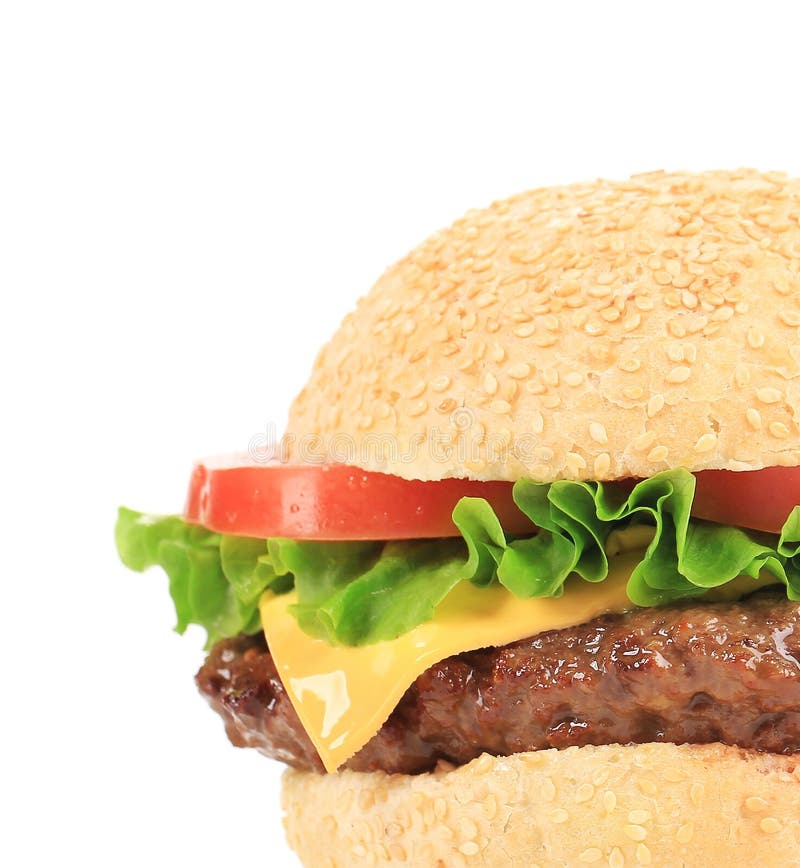 Bacon burger stock photo. Image of fried, fastfood, bacon - 44262462