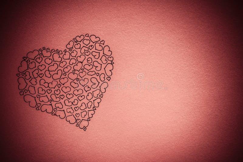 Small Heart With Pink Background Wallpaper Download | MobCup