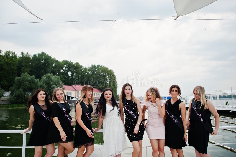 Big hen party time. stock photo. Image of party, bachelorhood - 235446752