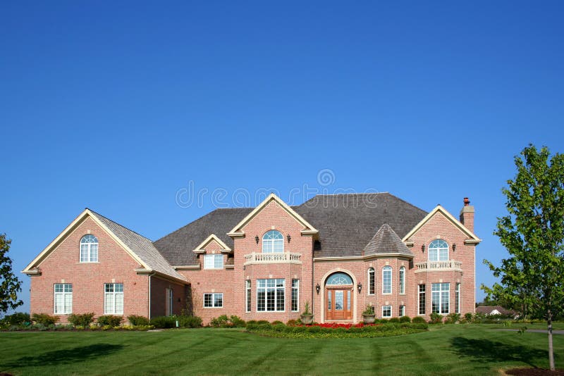 Big house stock photo. Image of home, door, estate, insurance 1146322