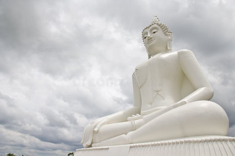 Big image of buddha in thailand