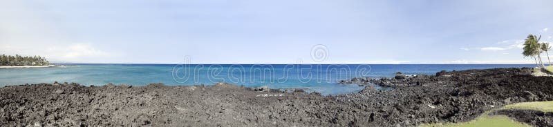 Big Island Coast, HI stock image
