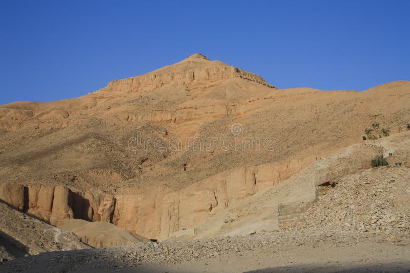 Mountain In The Valley Of The Kings In Egypt Stock Photo Image Of Luxor Landmark 194133568