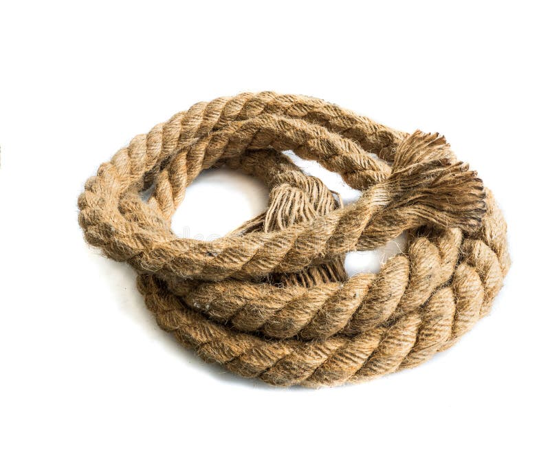 Strong rope Stock Photo