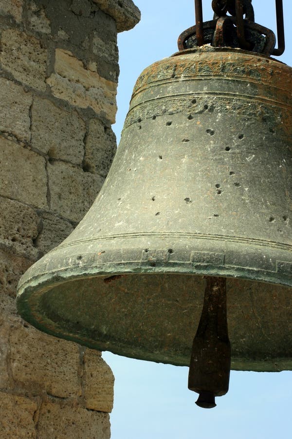 Big old bell in Crimea