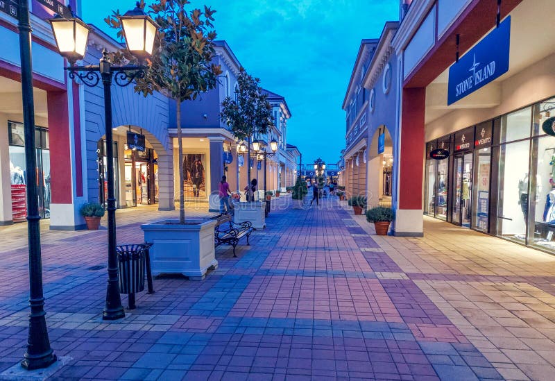 Big Open Shopping Mall in Serbia. Editorial Photo - Image of ...