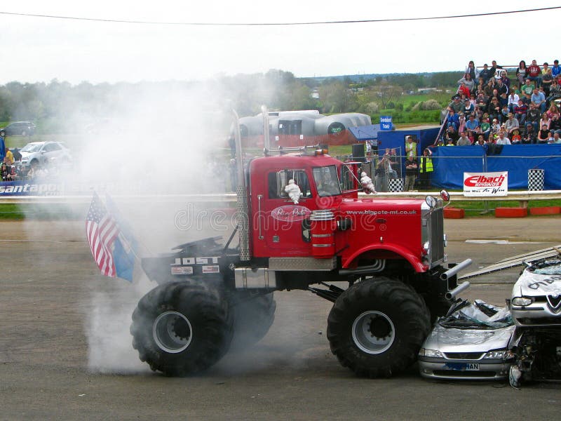 Big Pete Monster Truck royalty free stock image