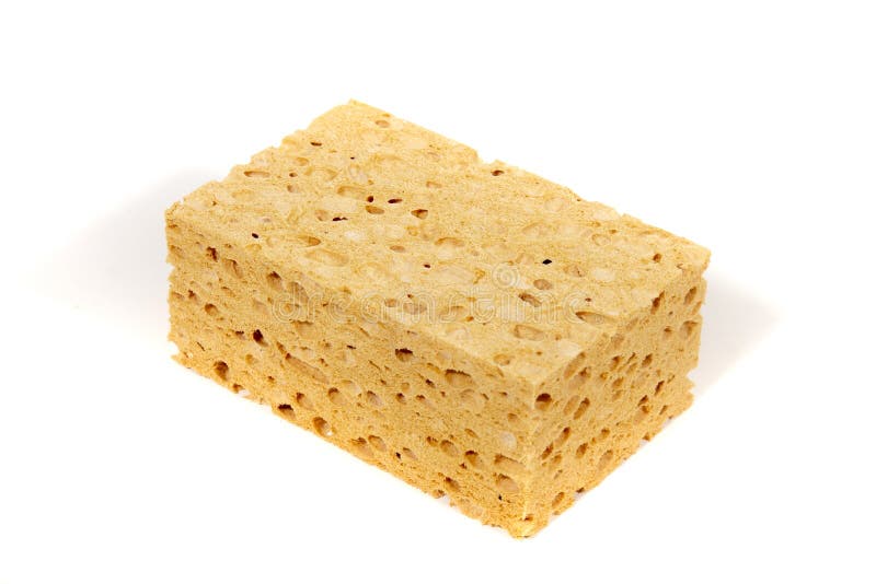 Big porous sponge stock photo. Image of clean, scrubbing 129078884