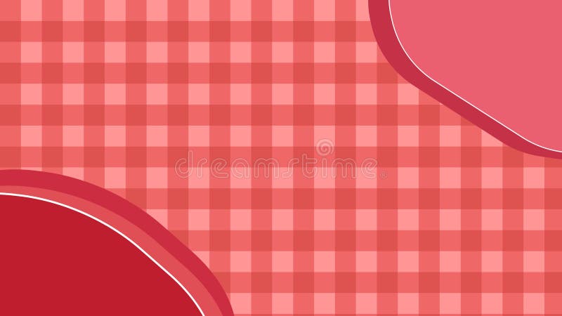 aesthetic minimal red checkers, gingham, plaid, checkerboard