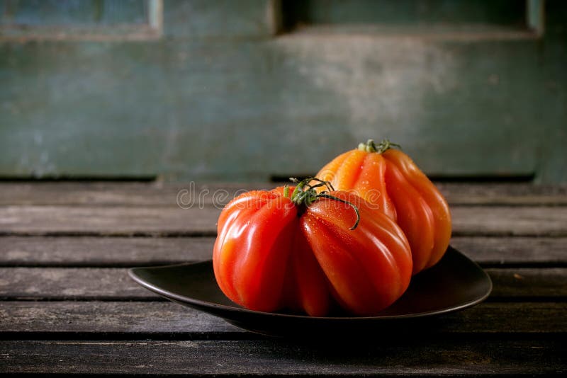 Big red tomatoes RAF stock image. Image of vintage, organic 55372453