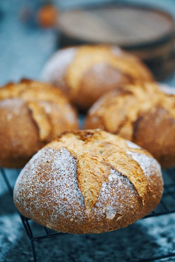 Big rustic sourdough bread stock photo. Image of culinary 274628750
