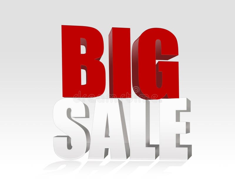 Button big sale stock vector. Illustration of characters - 44235309