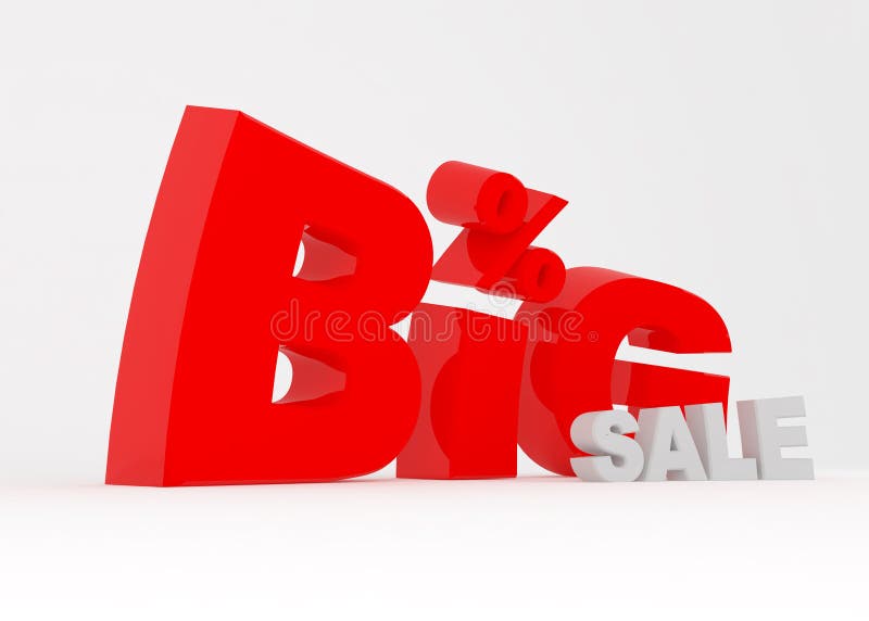 Big sale sign