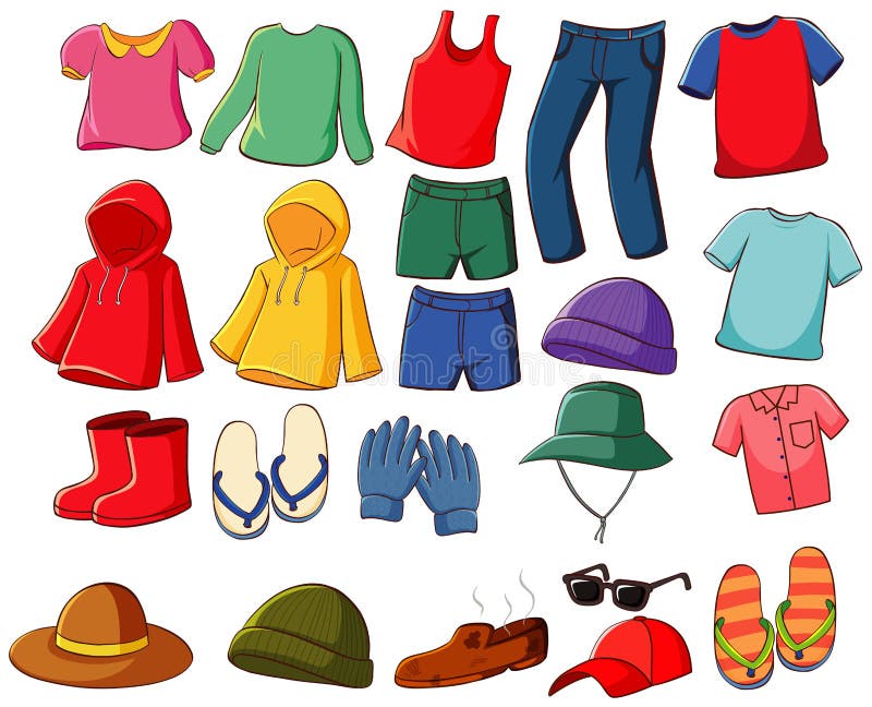 Clothes Stock Illustrations – 737,096 Clothes Stock Illustrations ...