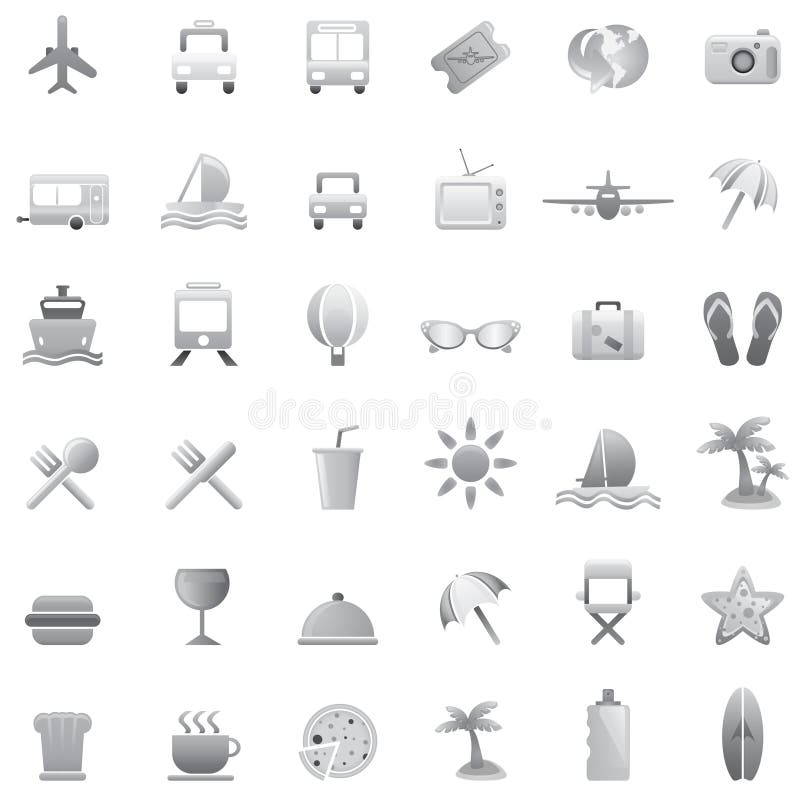 Big set of web icons 3 stock illustration