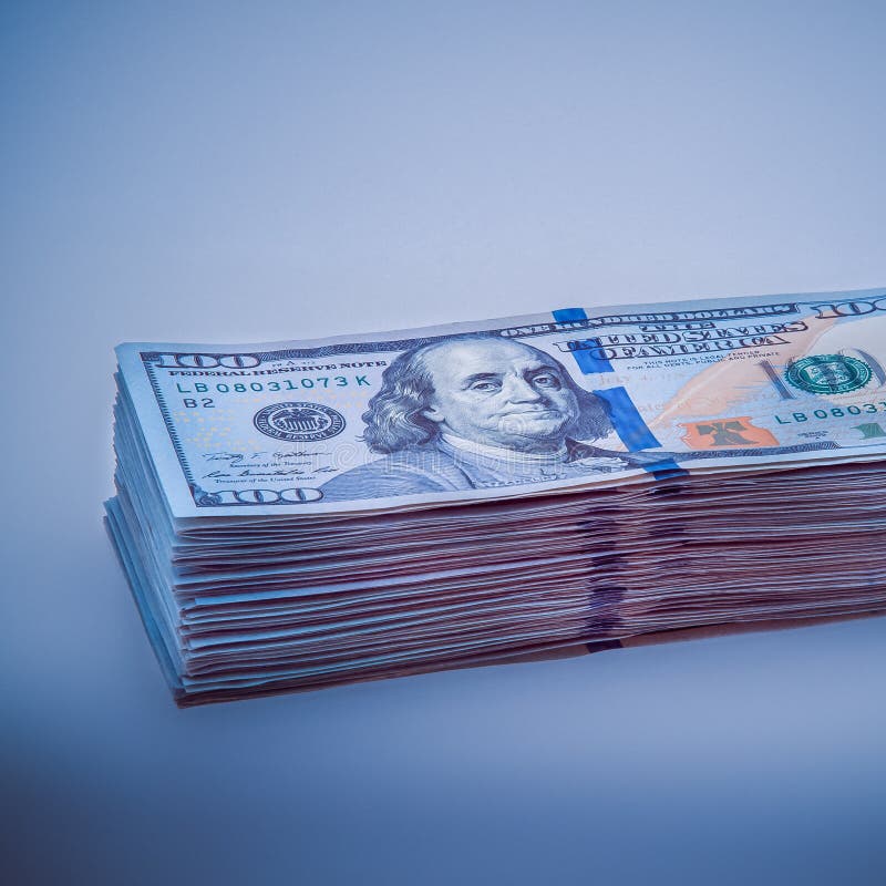 Blue Hundred Dollar Bill Wallpaper carrotapp