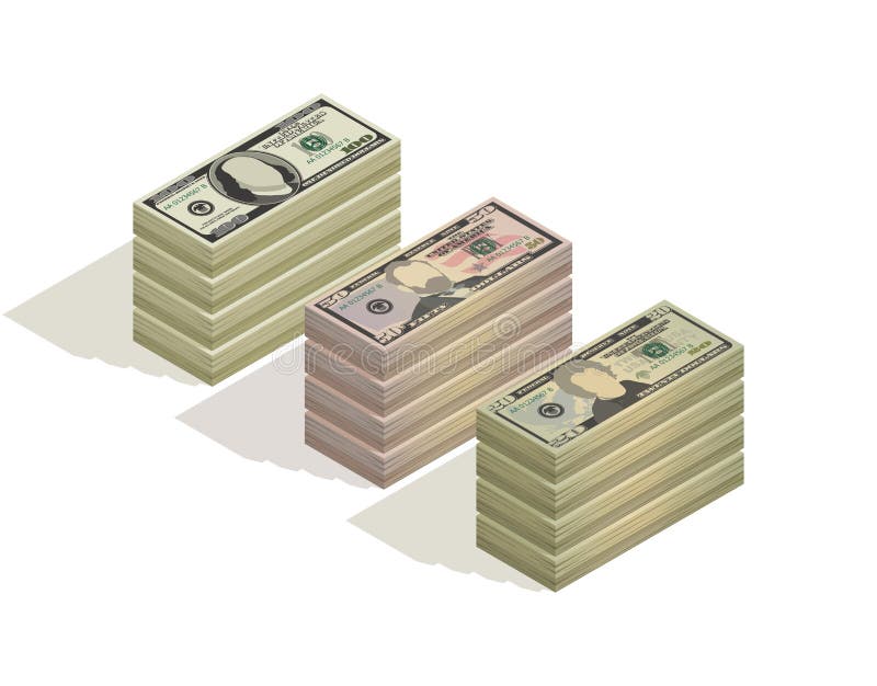 Dollars Money Twenty Stock Illustrations 194 Dollars Money