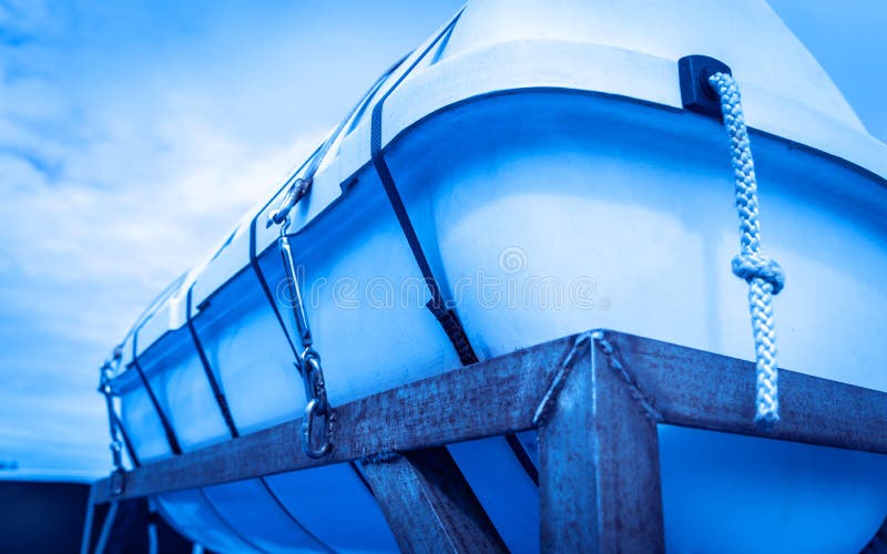 Big Water Tank on Roof Top or Boat Deck Stock Image Image of banner