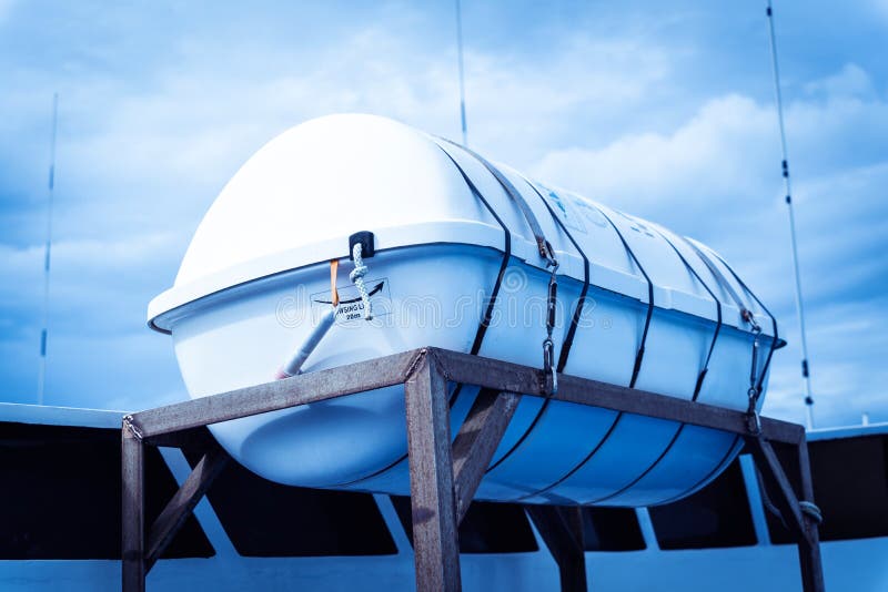 Big Water Tank on Roof Top or Boat Deck Stock Image Image of pattern