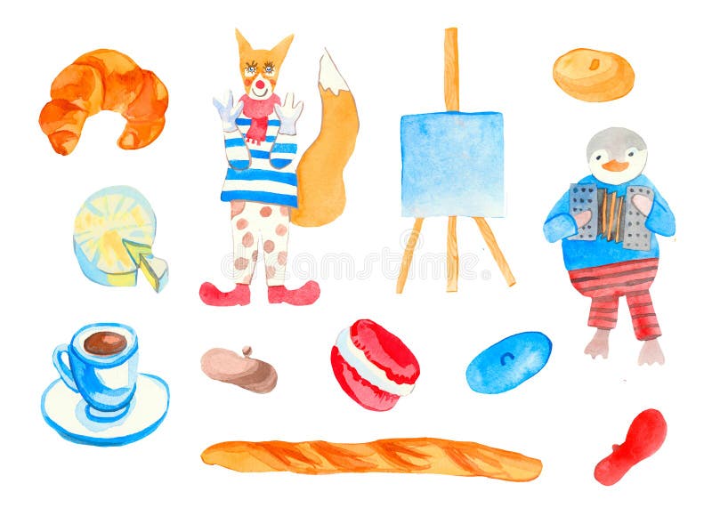 french artist clip art