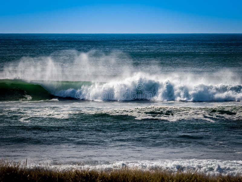 Big Waves Washington State stock photo. Image of tide 91525176