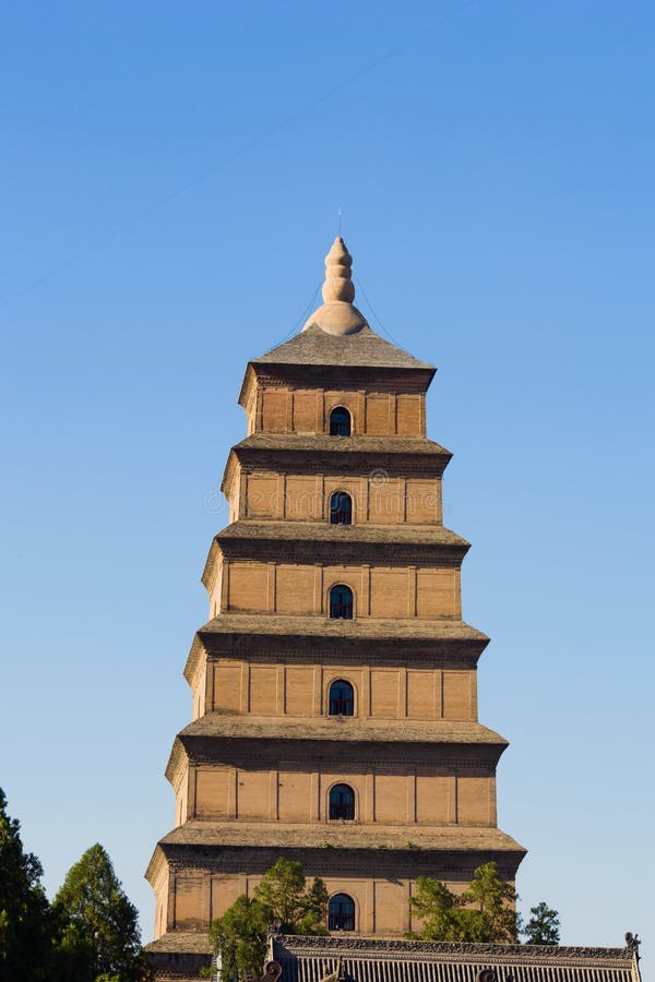 Big wild goose pagoda