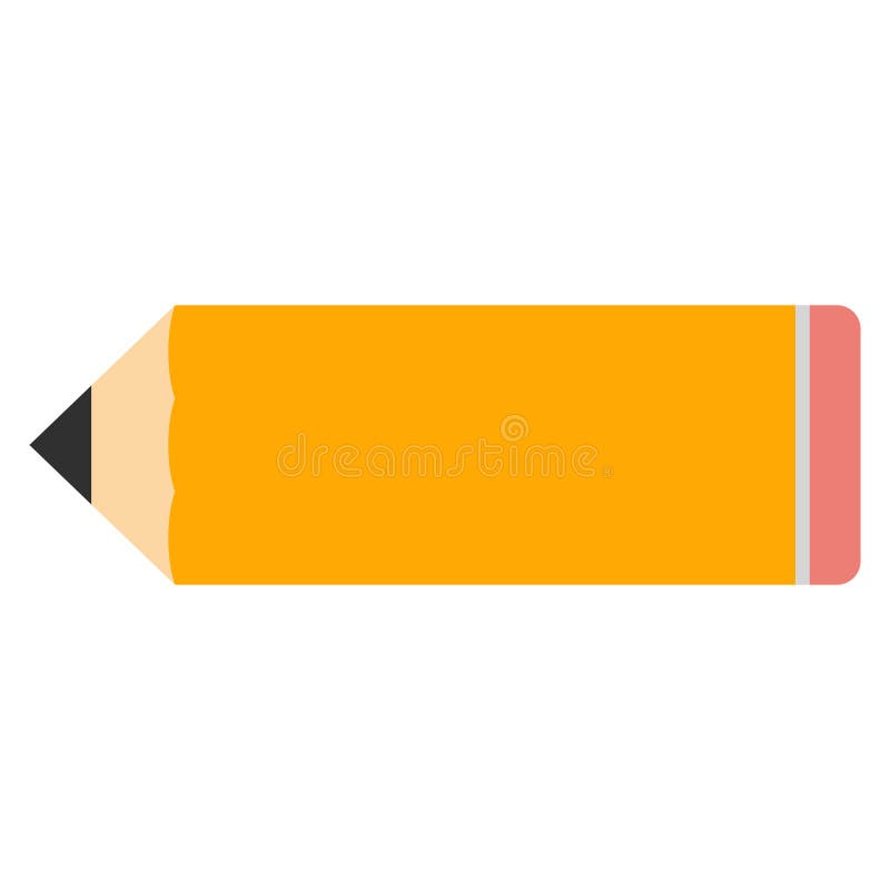 horizontal pencil clipart