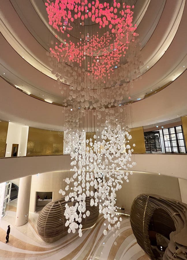The Biggest Chandelier at World Editorial Photo Image of biggist