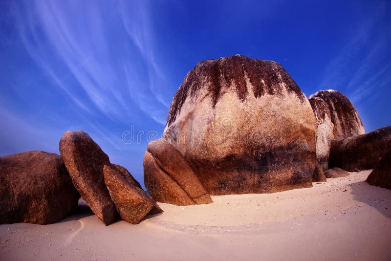 The biggest granite stone stock image. Image of hard 11700059