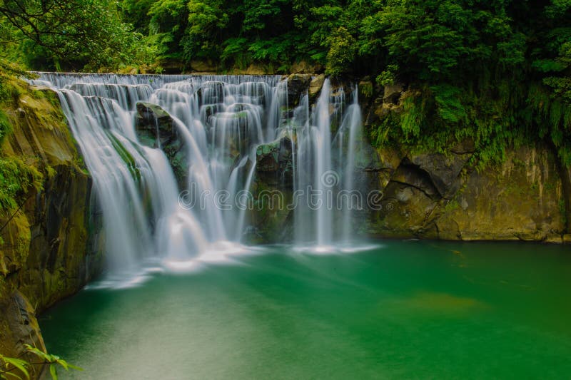 The biggest waterfall in Taiwan