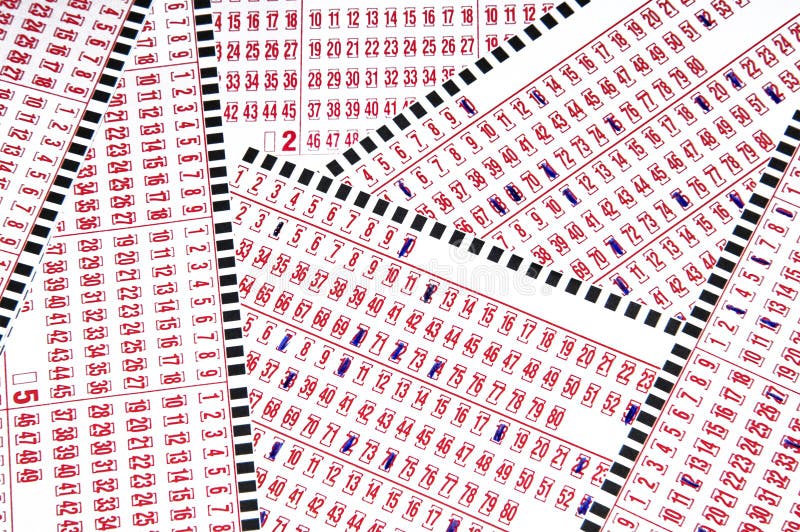 Biglietti di lotteria fotografia stock libera da diritti Biglietti di lotteria fotografia stock libera da diritti