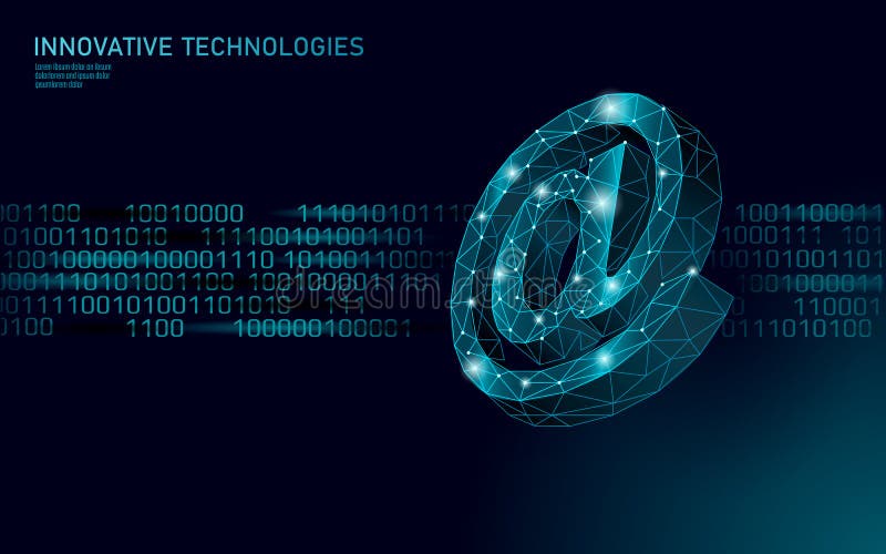 Bij e-mail sociaal media teken Lage poly 3D veelhoekig bij symboolbericht in boodschappers persoonlijk beroep Online stock illustratie Bij e-mail sociaal media teken Lage poly 3D veelhoekig bij symboolbericht in boodschappers persoonlijk beroep Online stock illustratie