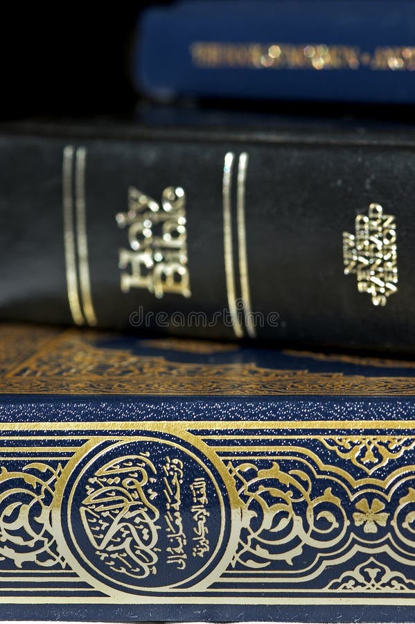 Bijbel en Koran (Qur'an) en Boek van Mormoon