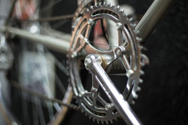 Bike detail stock image. Image of sport, service, gear 52202587