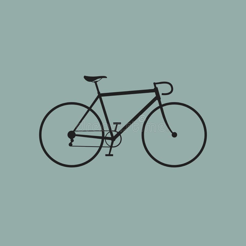 Bike icon stock illustration