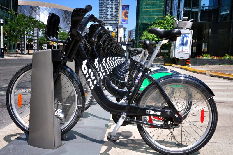Bike Rental editorial photo. Image of toronto, environment 25877566