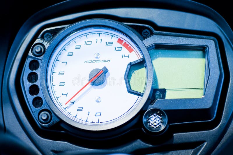 Bike speedometer stock photo. Image of gauge, display 8927924