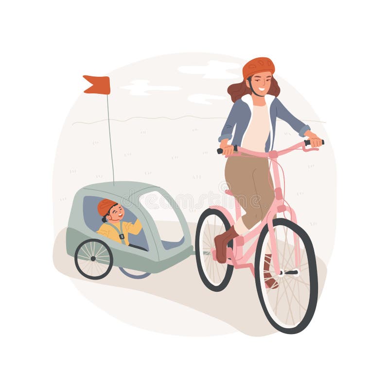 Cartoon Bike Trailer Stock Illustrations – 274 Cartoon Bike Trailer Stock  Illustrations, Vectors & Clipart - Dreamstime
