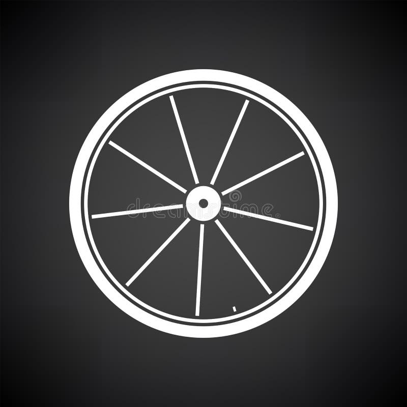 Bike Wheel Icon stock vector. Illustration of outdoor 210076173