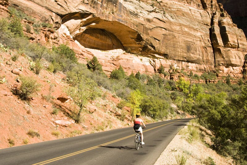 Cycling Race on the Mountain Road Stock Photo Image of bicycle, curve