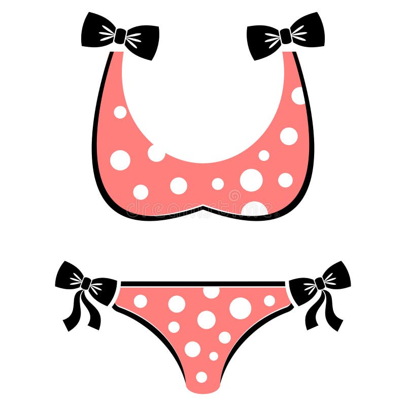 Bikini icon stock vector. Illustration of swimsuit, panties 40159130